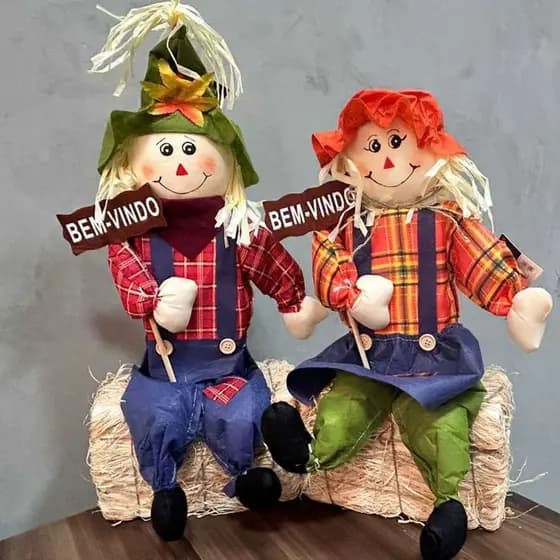 Decoração Festa Junina Espantalho De Mesa Escolha O Modelo
