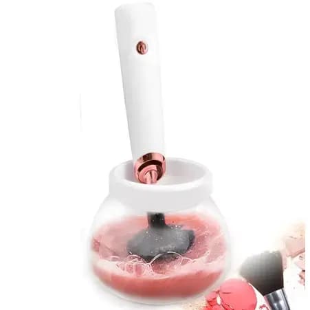 Limpador De Pincel De Maquiagem Elétrico Limpa e Seca Pincéis