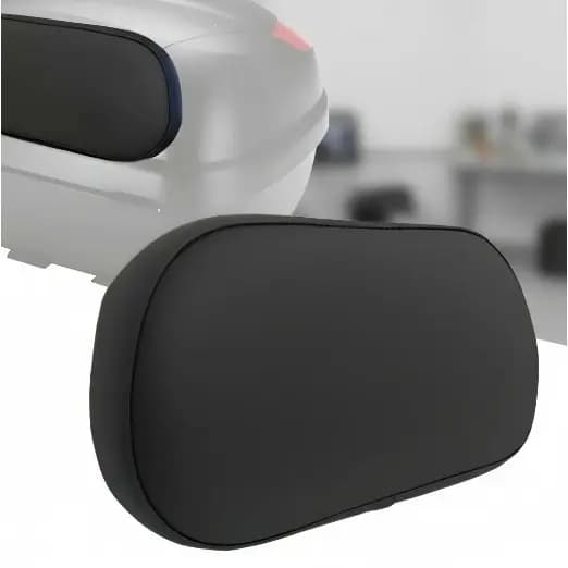 Encosto Com Almofada Baú De Moto 28l 35l 45l 50l 55l 60l