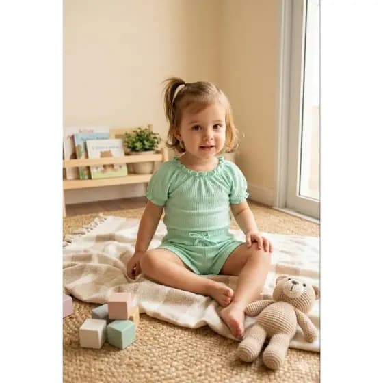 conjunto infantil menina short + blusinha de strass , verão , fresquinho, minimalista, blogueirinha , casual