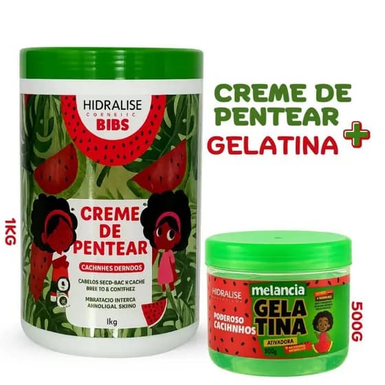 🍉 Cachinhos Perfumados de Melancia o Dia Todo | Kit Kids Creme + Gelatina