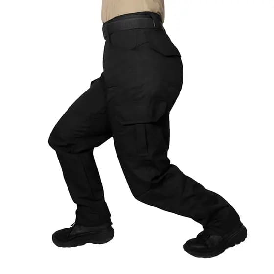 Calça Tática Cargo Feminina Combat Bélica em RipStop - Preta