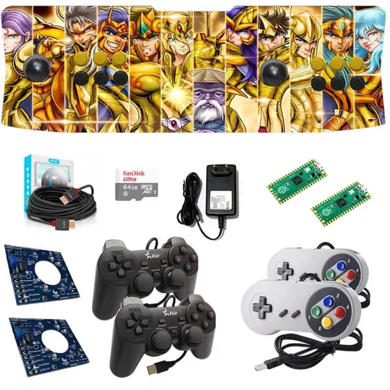 Fliperama Arcade Completo - O melhor do mundo com 4 Controles extra