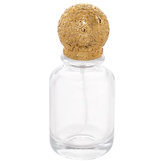 Kit Frasco De Perfume Perfumaria Fina Porta Perfume Global 50ml Válvula Tampa Luxo 15/400