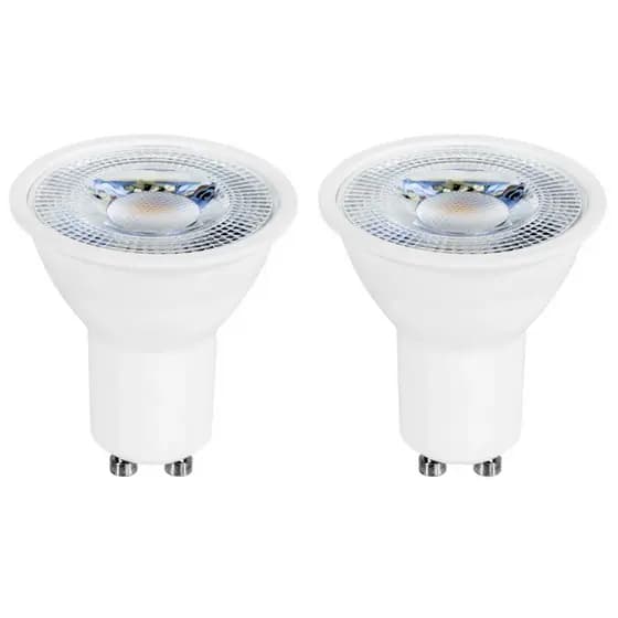 Kit 2x Lâmpada Mini Dicróica LED MR11 4W Bivolt GU10