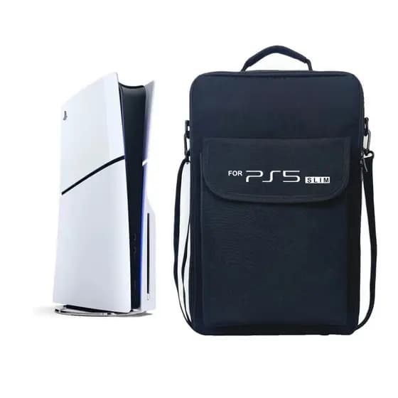 Nova Mochila Portátil PS5/PS5 Slim Travel Carrying Case Para Saco De Viagem Ombro Playstation 5 Game Console Acessórios