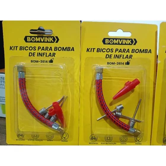 kit bicos para Bomba de inflar