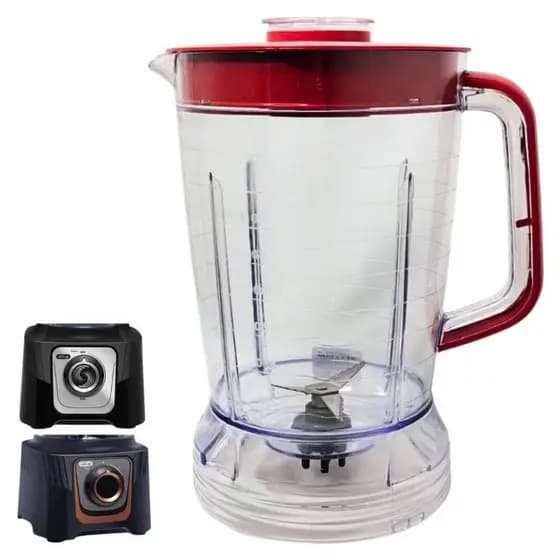 Copo de Liquidificador Compatível com Modelo Arno Power Max Multichef MARCA DASSHAUS