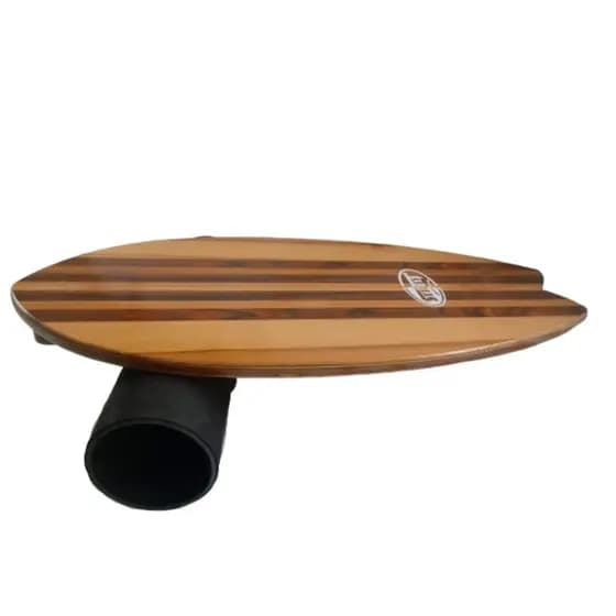 Prancha de Equilíbrio Balanceboard - Fish Madeira Clara