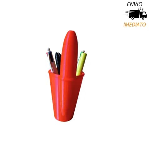 Porta-Caneta Lápis e Porta-Treco em formato de tampa de caneta Bic