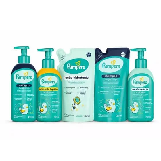 Kits Linha Pampers Glicerina