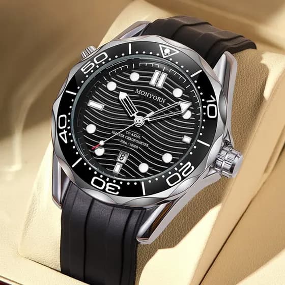 2025 Novo Estilo Relógios De Pulso Moda Esportes Homem Relógio Luminosos Quartzo À Prova Dwaterproof Água