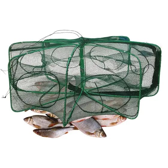 Rede Covo Peixe 8 Furos Pesca Isca Lambari Camarao Lagosta Corvina Siri Ciriguejo Rio Mar Açude Lago