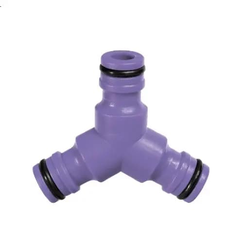 Conector Triplo Para Engate Rápido 1/2