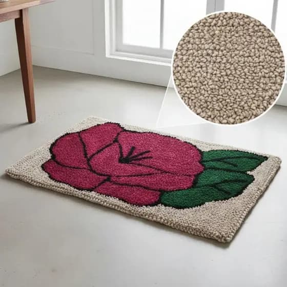 Tapete Frufru Multiuso Decoração Artesanal Moderno Casa Quarto Sala Tapetes Cozinha Banheiro Porta Muito Lindo