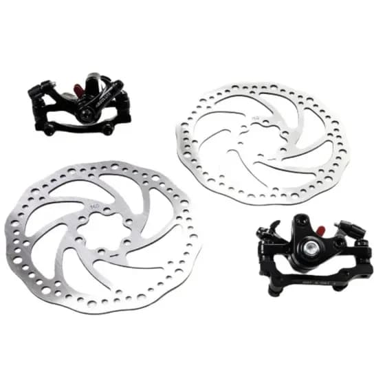 Kit Freio A Disco Bicicleta Mecânico Absolute Bike Aro 26 29