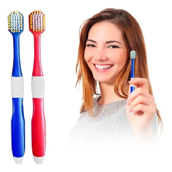 Escova de Dente Revolution Pro Cerda Macia Adulto 2 Unidades