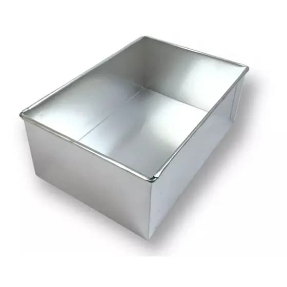 Forma Retangular Em Alumínio 30x22x10 Cm