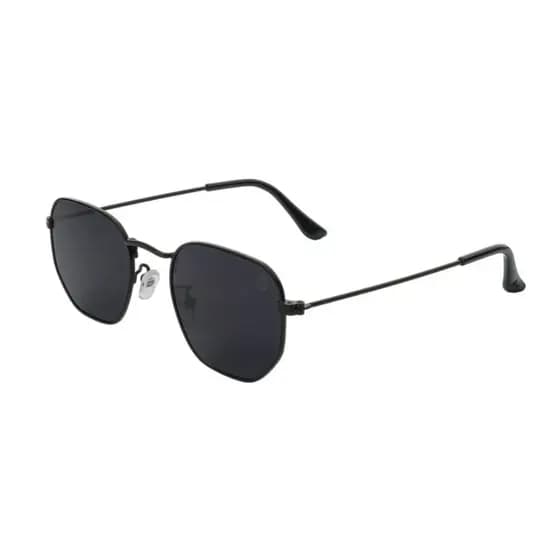 Óculos Sol Hexagonal Masculino Rayos R202 Proteção Original