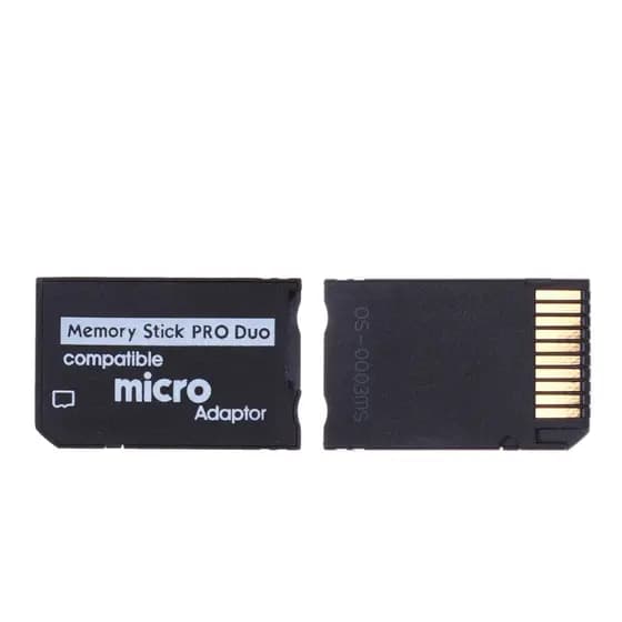 Adaptador Micro SD Memory Stick MS Pro Duo para PSP 1000 2000 3000