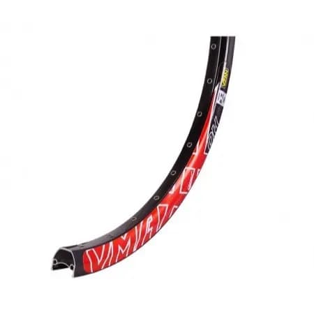 Aro Aero Vzan 26 Vmaxx 36 Furos para Freio a Disco Preto e Vermelho