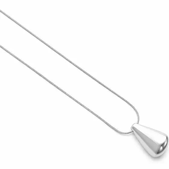 Colar mini urna para cinzas mini pill box gota aço inox