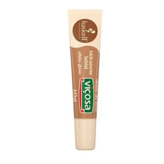 Hidratante Labial Efeito Gloss sabor Doce de Leite Haskell 10g