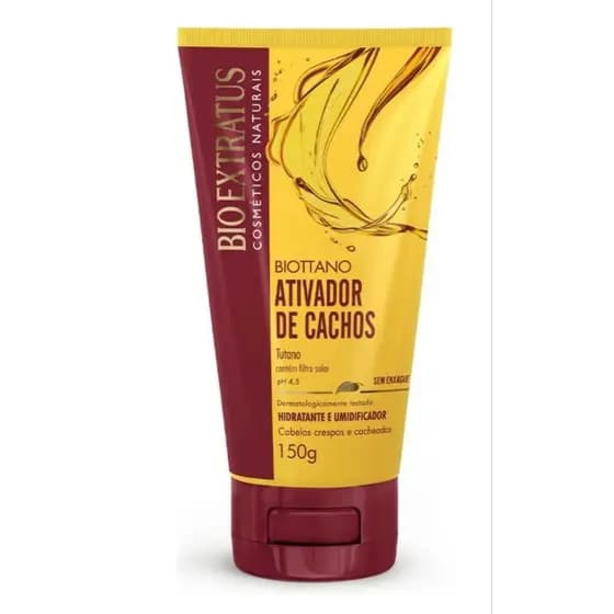 Ativador de Cachos Hidratante e Umidificador Bio Extratus 150g