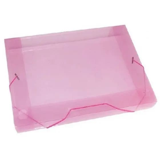 Pasta aba elástica (plástica) Mini Rosa - Acp