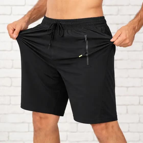 Short Masculino Tectel Bermuda 2 Bolsos Zíper Secagem Rápida Fina Leve Praia Verao Academia Corrida