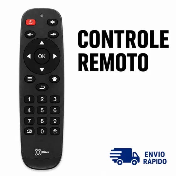 CONTROLE REMOTO COMPATÍVEL DE REPOSIÇÃO PARA TV X IN ***FBG-9163***