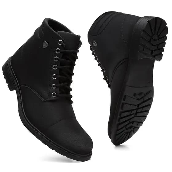 Bota Masculina Coturno Masculino Cano Médio Na Promoção