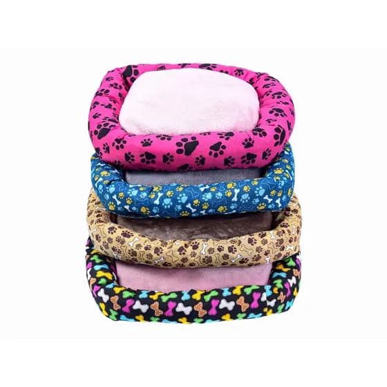 Caminha para Cachorro e Pet Grande 70x70 - Fundo Impermeável com Zíper - Macho/Femea - Manta Soft e Gorgurinho