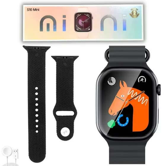 Smartwatch Mini Pro Original 38mm | Fitness Completo | iOS/Android | Notificações + Troca de Foto