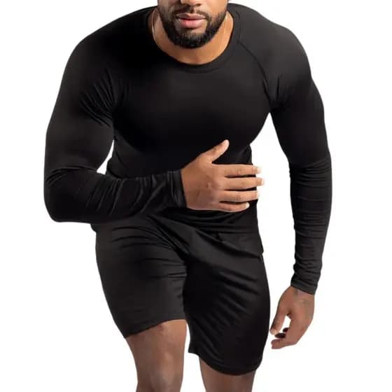 Camisa Proteção UV Masculina Original Manga Longa Segunda Pele