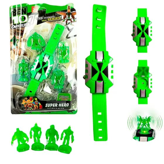 Relógio Ben 10 Omnitrix C/ Luz E Som Omniverse Brinquedo