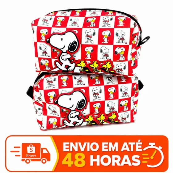Necessaire Snoopy Organizador Porta fralda Farmacinha G