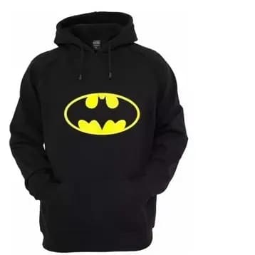 Blusa de Moletom Batman Super Herói Dc Casaco Blusa de Frio Agasalho