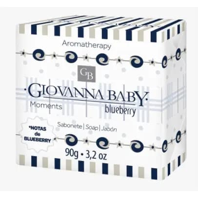 SABONETE EM BARRA MOMENTS GIOVANNA BABY BLUEBERRY 90G