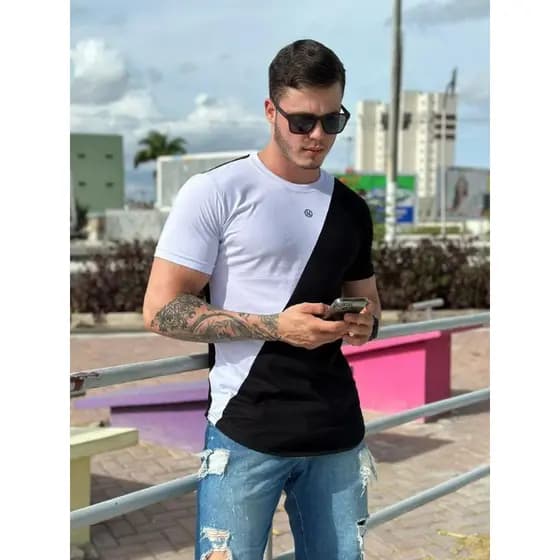 Camisa longline masculina. camiseta oversized masculina, camiseta oversized masculino