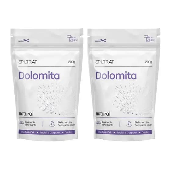 Kit 2 Dolomita Acalma Corpo Rosto Capilar Epiltrat Labotrat