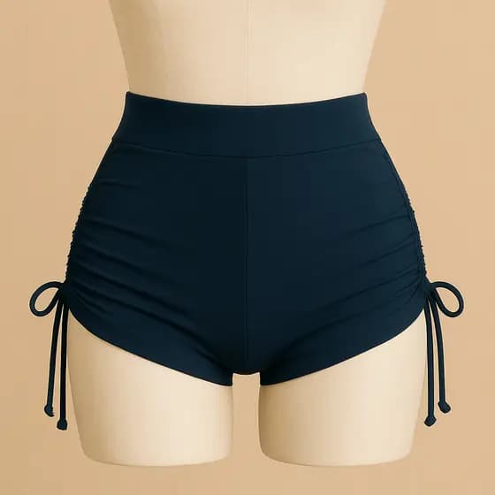 Short Praia Para Banho Forrado Com Ótima Costura Sunquini Biquini shortinho
