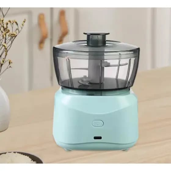 Processador De Alho Cebola Elétrico Multifuncional 350ml C/ Carregamento USB