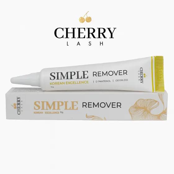 Removedor De Cola Simple Remover Cherry Lash Em Balm Para Extensão De Cílios Adesivo Alongamento