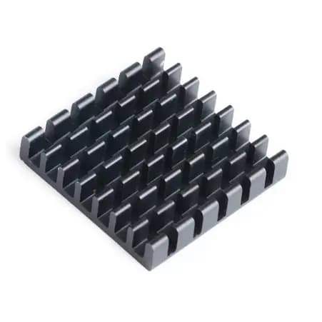 Dissipador Radiador de Calor de Alumínio 25x25x5mm - eletrônica - 1 Peça