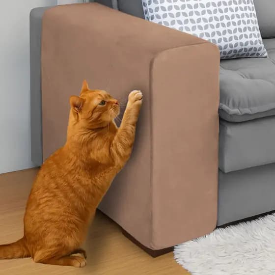 Kit 2 Capa de Sofá Protetor de Braço Arranhador para Gatos - Escolha a Cor