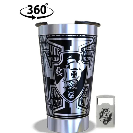 Copo Térmico Personalizado Laser Time com Gravação 360º 473ml