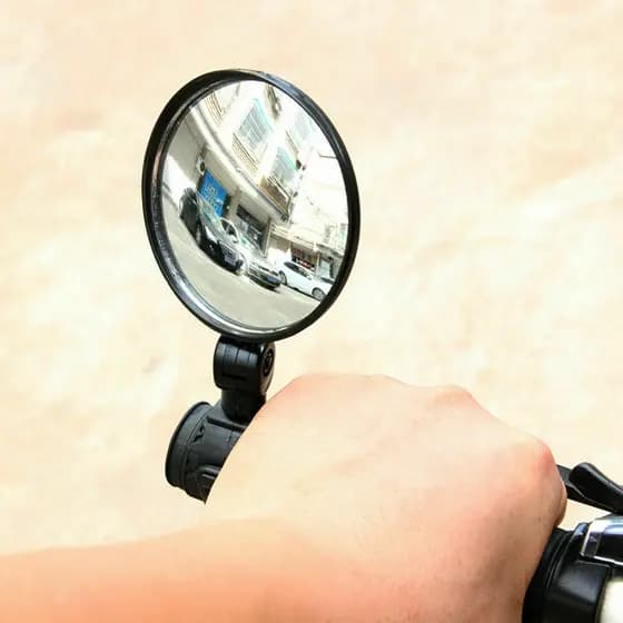 Espelho Retrovisor Bike Para Guidão Giratório 360 Bicicleta