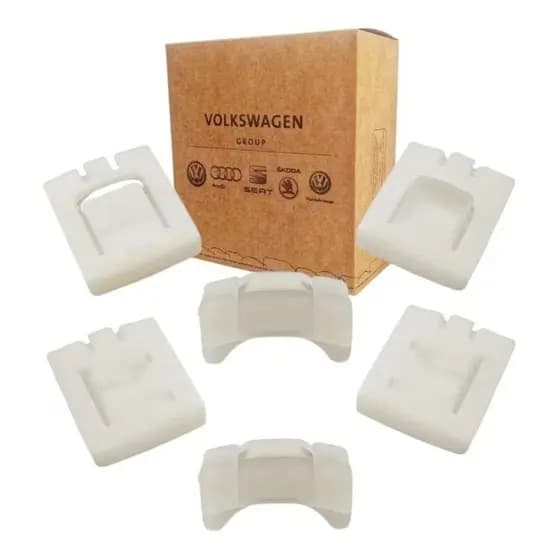 Kit Calco Deslize Trilho Do Banco Gol Saveiro Voyage Parati Gol G5 G6 G7 Original Volkswagen