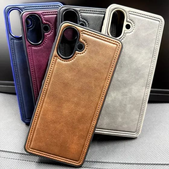 Capa Capinha anti impacto em Couro premium para Samsung Galaxy A06 / capa Capinha Para Samsung A06
